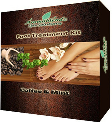 

Aromablendz Coffee & Mint Foot Treatment Kit(500 g, Set of 4)