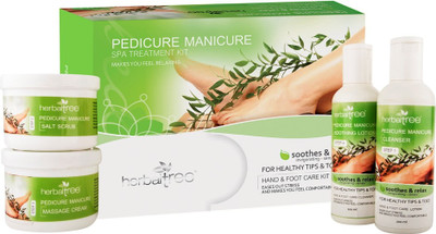 Herbal Tree Spa Pedicure Kit(800 g, Set of 4)