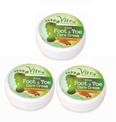 

Vitro Naturals Aloe Foot & Toe Care Cream(100 g, Set of 3)