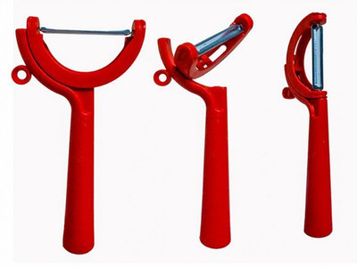 

Tupperware Twistable Y Shaped Peeler(Red)