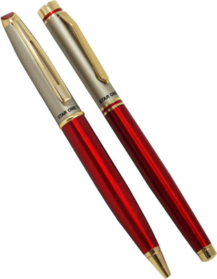 

Auteur Star One Executive Stylish Signature Collection Pen Gift Set(Pack of 2)