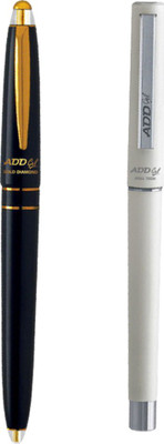 

Add Gel Gold Diamond Rolltech Gel Roller Pen Set of 3 Gel Pen(Pack of 3)