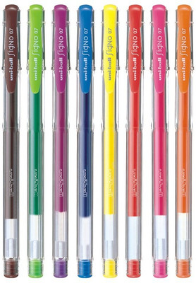 

Uni Ball Signo (Pack of 8) Gel Pen(Pack of 8)