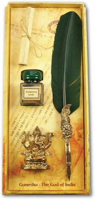 

Rubinato Ganesha Set Feather Fountain Pen