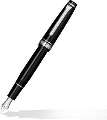 

Sailor Professional Gear Slim Black Rhodium Trim Fine Nib Fountain Pen