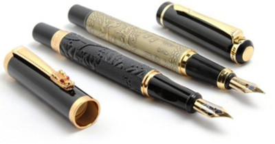 

Auteur Auspicious Running Horses and Dragon Clip Pen Gift Set(Pack of 2)