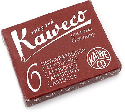

Kaweco Ruby Red Ink Cartridge(Pack of 6)