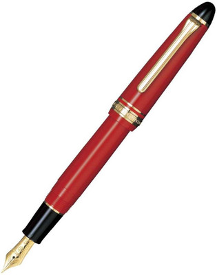 

Sailor 1911 Small Red Gold Trim 14K Music Nib Fountain Pen