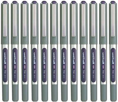 uni-ball Eye Roller Ball Pen(Pack of 12, Ink Color - Violet)