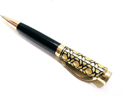 

Jaycoknit Golden Tiger's Premium Engraved Metal Signature Elite Ball Pen