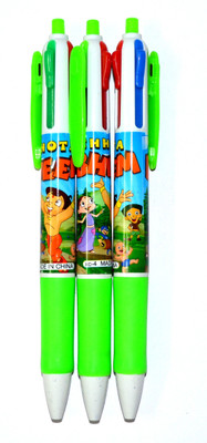 

Pin to Pen Chota Bheem Multi-function Pen(Pack of 3)