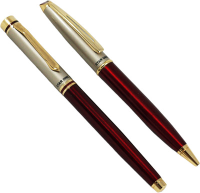 

Auteur Star One Executive Stylish Signature Collection Pen Gift Set(Pack of 2)
