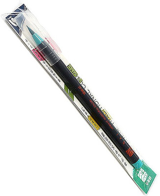 

Akashiya Sai CA200 Round Paint Brushes(Set of 2, Green Blue)
