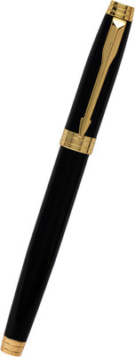 

Giftvenue Exclusive Black Roller Ball Pen with Golden Arrow Trim Roller Ball Pen