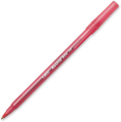 

BIC Round Stic Ball pen Red Pack of 12 … Ball Pen(Pack of 12)
