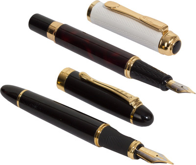 

Auteur Executive Heavy 18KGP Signature Collection Fountain Pen(Pack of 2)