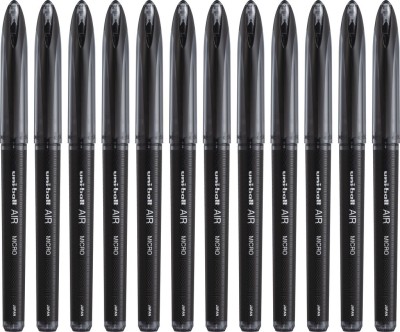 uni-ball Air Gel Pen(Pack of 12, Black)