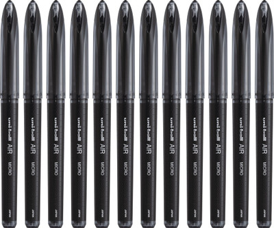 uni-ball Air Gel Pen(Pack of 12, Black)