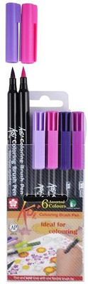 

Sakura Koi Coloring Brush Pen Calligraphy(Pack of 6)