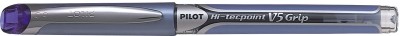 PILOT Hi Techpoint V5 Grip Blue Roller Ball Pen(Pack of 12)