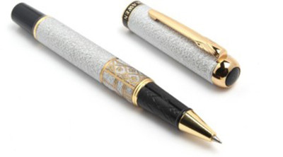 

Auteur Designer Silver Carving Gift Collection Roller Ball Pen
