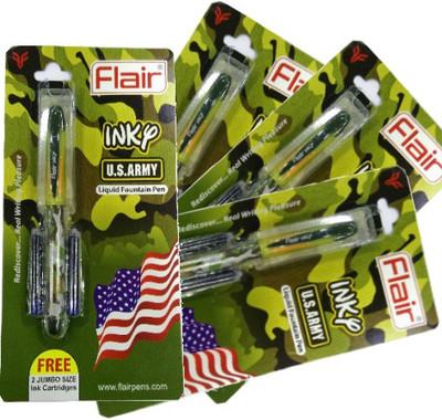 

Flair U S Army Fountain Pen(Pack of 4)