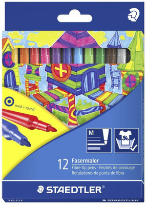 

Staedtler Noris Club® 325 Fibre-tip Fineliner Pen(Pack of 12)