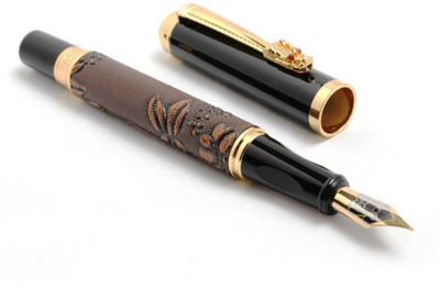 

Jinhao Golden Dragon Carved Fountain Pen