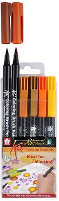 

Sakura Koi Coloring Brush Pen Calligraphy(Pack of 6)