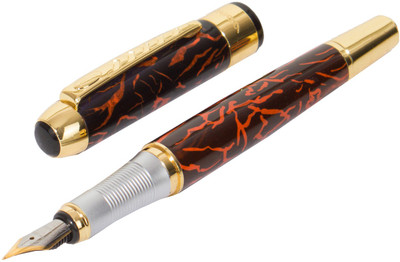 Auteur Auteur Jinhao 250 Heavy Signature Collection Flame of Fire Fountain Pen