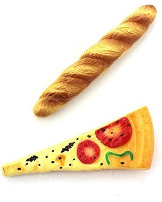 

GeekGoodies Bread Baguette - Pizza Fancy With Fridge Magnet Ball Pen(Pack of 2)