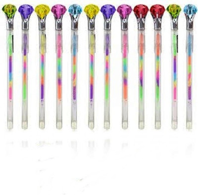 

Palakz Diamond Set of 12 Gel Pen(Pack of 12)