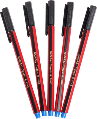 NATARAJ Emotion Ball Pen(Pack of 20, Black, Red)