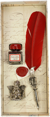 

Rubinato 7045 QUILL, INK WITH CUPID STAND Pen Gift Set