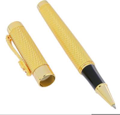 

Neo Gold Leaf Golden Dragon Carved Roller Ball Pen