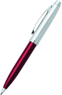 

Sheaffer 100 Series Translucent Red Nickel Trim Ball Pen