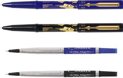 

Parker Beta Spl Edn World Time Roller Ball Pen(Pack of 4)