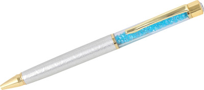 

Jewel Fuel German Silver Swarovski Crystal Filled Ball Pen