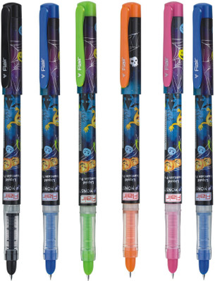 

Flair Inky Monster Fountain Pen(Pack of 6)