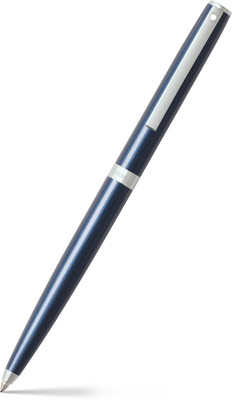 Sheaffer Sagaris Metallic Blue Chrome Trim Ball Pen