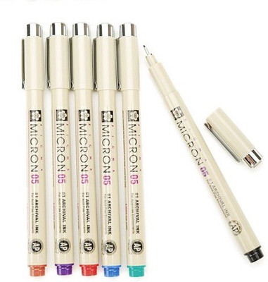 

Sakura Pigma Micron Calligraphy(Pack of 6)