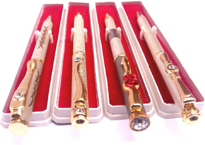 

DARPAN Emotion and Attraction Roller Ball Pen(Pack of 4)