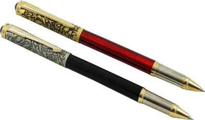 

Auteur Carving in Bronze, Royale Collection Roller Ball Pen(Pack of 2)