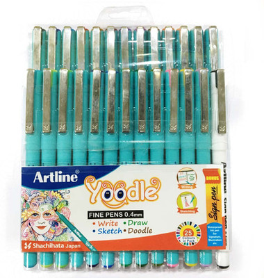 

Artline Yoodle Fineliner Pen(Pack of 25)