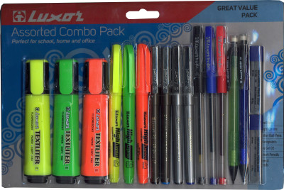 

Luxor Assorted Combo Pack