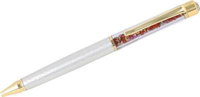 

Jewel Fuel German Silver Swarovski Crystal Filled Ball Pen