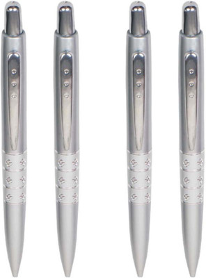 

Empreus Midstar Metal Ball Pen(Pack of 4)