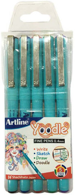 

Artline Yoodle 0.4MM Fineliner Pen(Pack of 5)