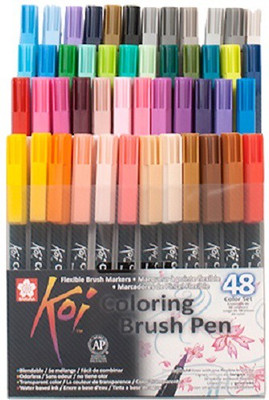 

Sakura Koi Coloring Brush Pen Calligraphy(Pack of 48)