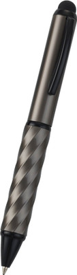 

Legend Lodestar Touch Gun Metal with blue ink refill Ball Pen